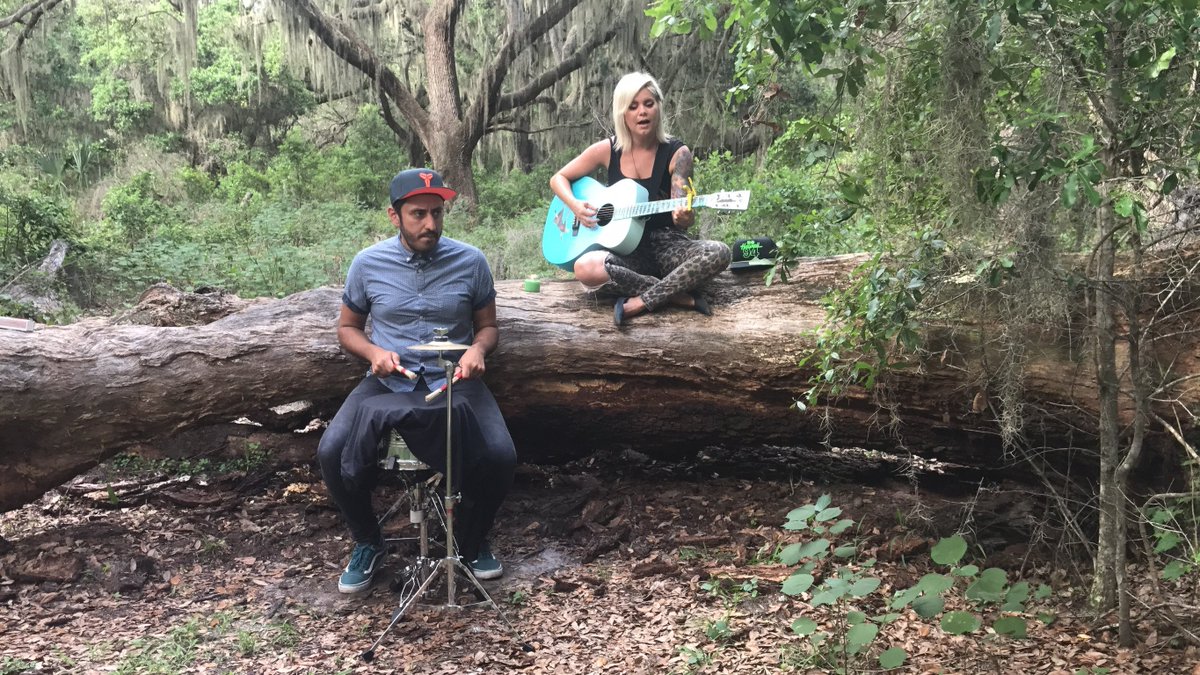 thatiamband's tweet photo. Whats happening in your world? We are ready for play music on the porch day! August 26th https://t.co/iGmn0SEFZD
