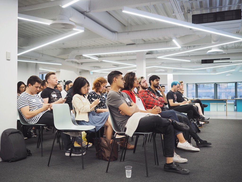 kevinclark's tweet photo. Our London Design Meetup was a blast! 🎉

Huge thanks to our speakers: @demgerolemou @fxfegha @mbagersh @byron_ux 👏👏 https://t.co/sukC67IVWr