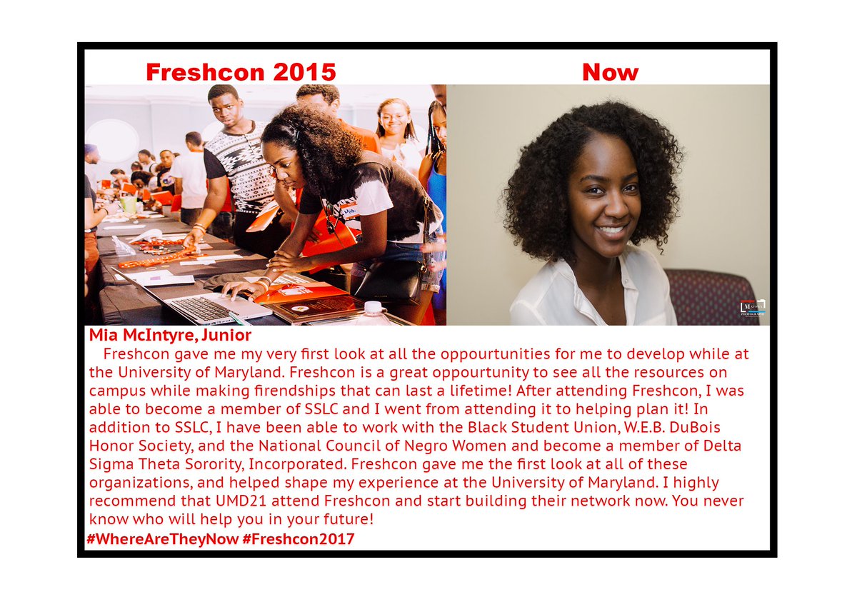 FRESHCON_UMD tweet picture