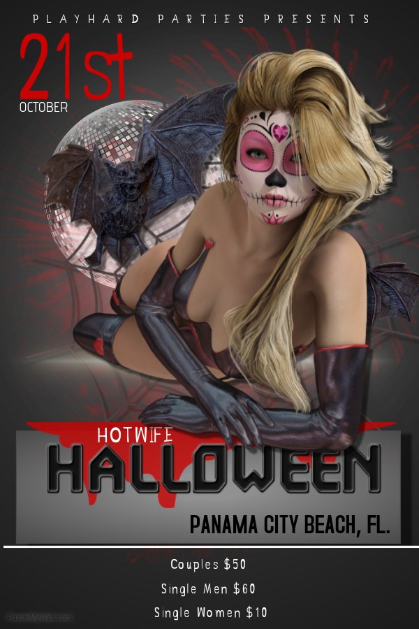 jay_playhard's tweet photo. Its going down October 21st! #HotwifeWeeked #HotwifeHallowen #PlayHardParties #BBC #3Storyhome  @KristinKervz @SupermandaFL @Southernpro69 https://t.co/ON6vpHPqvj