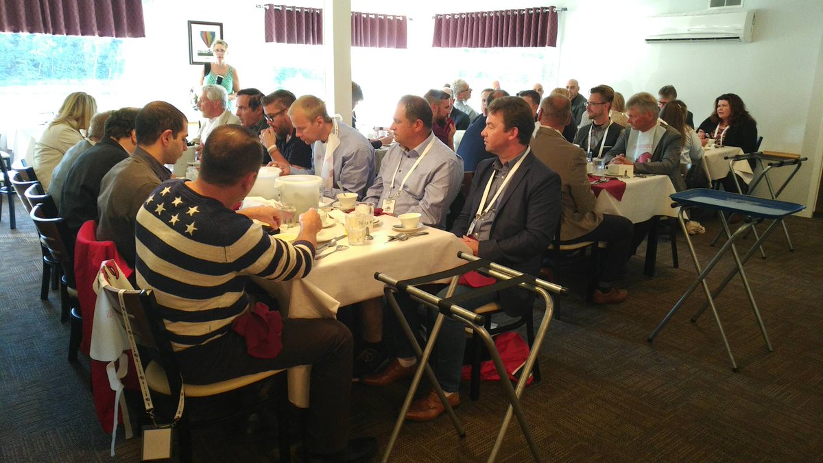 trotinsider's tweet photo. The #2017WDC and #2017WTC groups enjoyed a fabulous dinner at New Glasgow Lobster Suppers https://t.co/c9hcUCxKQk