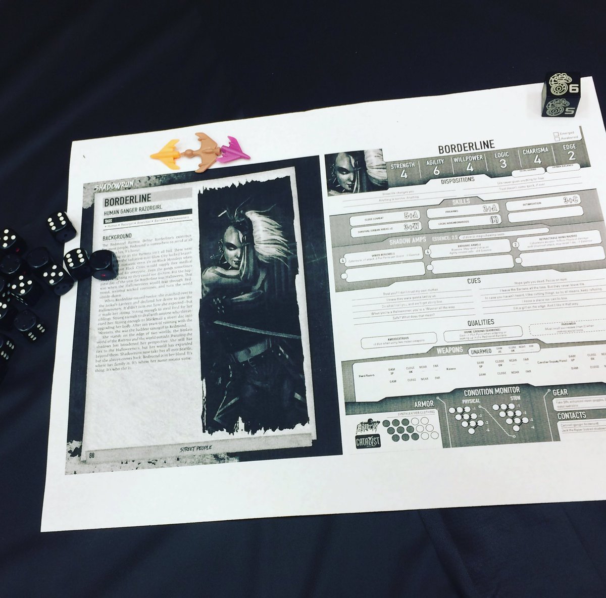 essentialnpcs's tweet image. The Series 5 cast is loving their first game of #ShadowrunAnarchy #GenCon