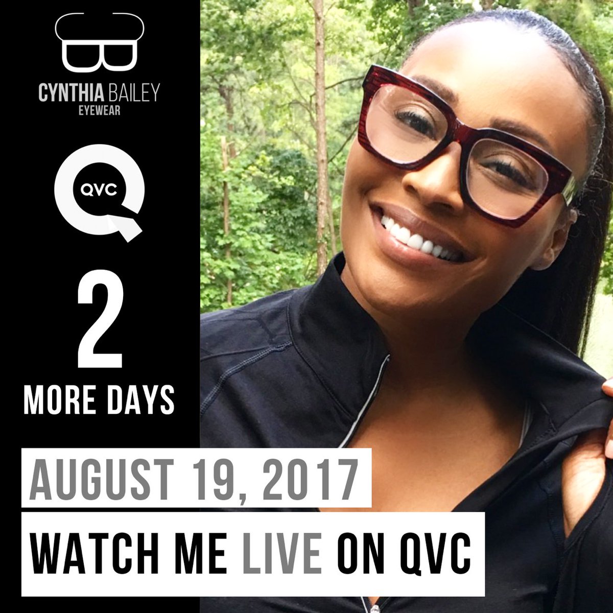 Cejon_Accessory's tweet photo. π₯ Countdown: 2 more days! π₯
#CountdowntoQVC #CynthiaBaileyEyewear
#shopping #LoveQVC #fashionblogger #qvc https://t.co/AYgBzocDft