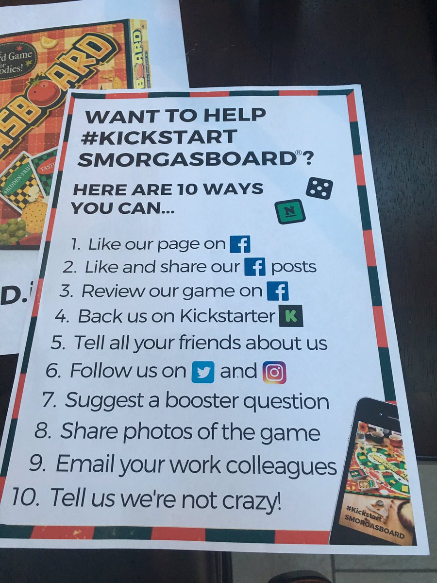 Ready to #kickstart the #kickstartSMORGASBOARD #crowdfunding campaign in the <a href="/TheBullDrogheda/">Black Bull Drogheda</a>