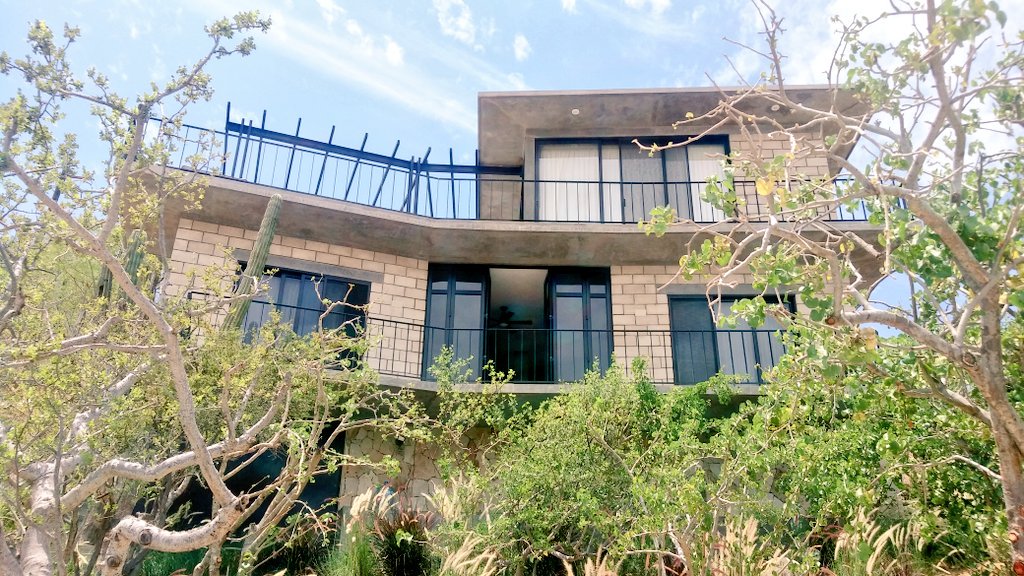 fabrikg's tweet photo. Lush @CasaBTC terminado y floreciendo #EarthBlock #Baja #LosCabos https://t.co/iwXXHFKN7n