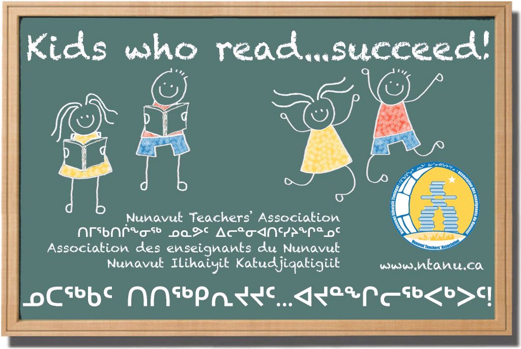 nta_vp's tweet photo. Kids who read...succeed! #nunavutteachers https://t.co/nKdN58QiWZ