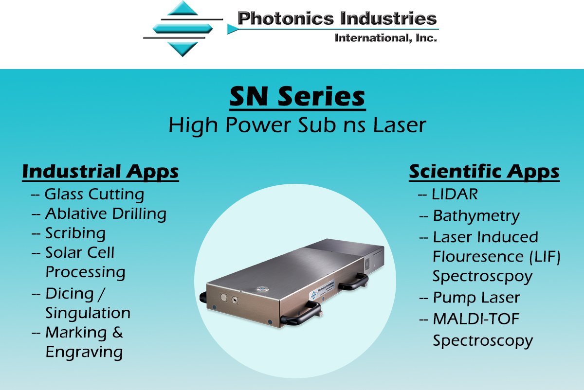 PhotonicsInd's tweet photo. Check out our new, high power sub ns lasers! 
#lasers #micromachining #LIDAR 

More info: https://t.co/l9fOpS97mU https://t.co/McInWLyqst