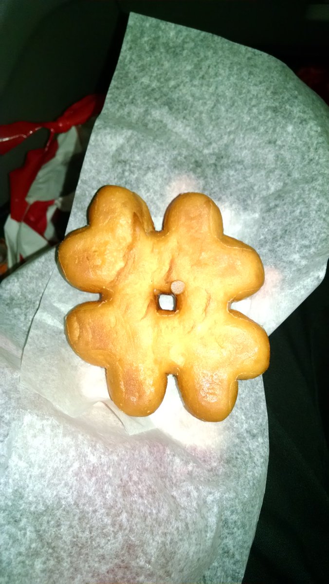 DJBassassin's tweet photo. Just had a #hashtagdonut from @ampm (yes they did pay me for this) https://t.co/OqOnr3vU27