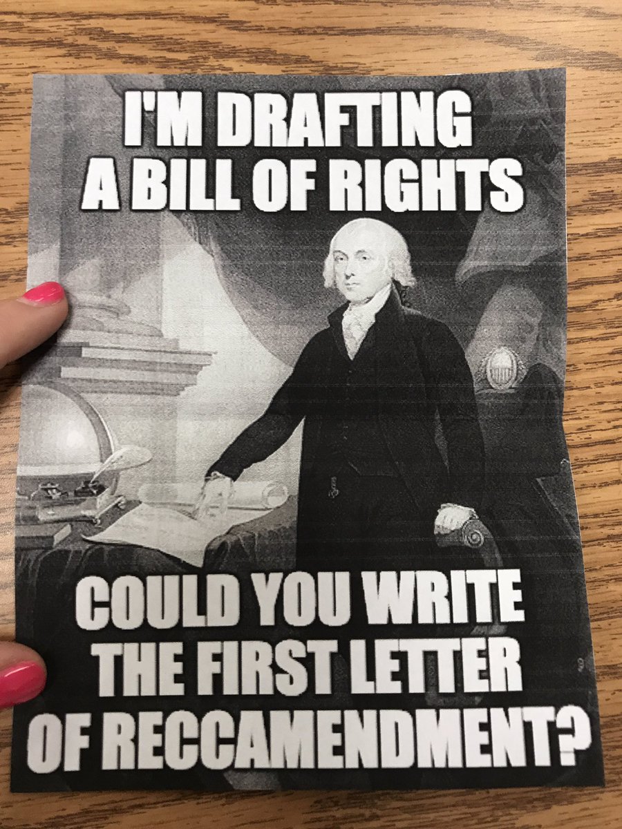FHS_Rozy's tweet photo. Are RecLetter-proposals a thing? Because @bettspunsever just won my 💗. #apush4life #5thperiodmemories https://t.co/PqGet8Q4pD