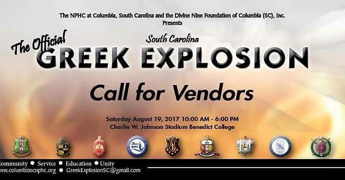 GreekExplosion's tweet photo. Last call! #GreekExplosionSC #DivineNine #Greek #NPHC #FoodTruck #Community #JrEntreprenuers #crafter #nonprofits #smallbiz #foodtrucks https://t.co/fP8M2brClW