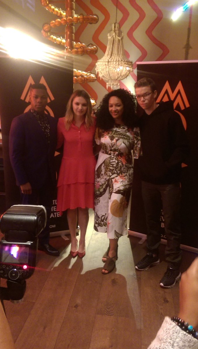 KanyaKing's tweet photo. Here with the extremely talented @JohnBoyega @PoulterWill and Hannah Murray at #Detroit screening @MOBOAwards https://t.co/gHtsSXmhsv