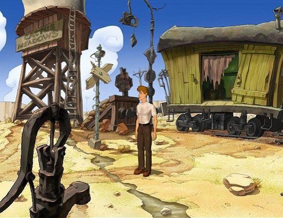 AdventurersCap's tweet photo. Runaway: A Road Adventure (2001)
---------------
#runaway #runawaygame #runawayaroadadventure #brianbasco #desert… https://t.co/1uvykDO4Eo https://t.co/dcUmk1FheY