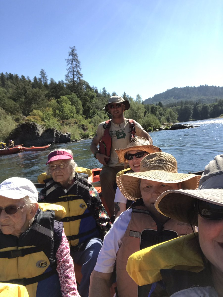 AdTheoaks's tweet photo. What a fun day rafting the rapids down the Rouge. The residents had a great time as did our staff @theoaksatlebanon #frontierculture https://t.co/lGfuc6m2N6