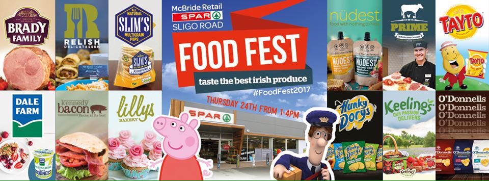 Thanks to all our local suppliers for getting involved in #FoodFest17 We look forward to welcoming you to #Fermanagh <a href="/mcbridesSPAR/">McBrides SPAR</a>
