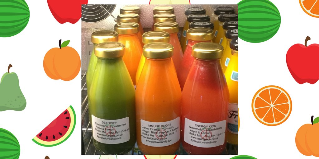 Fruit2Juice's tweet photo. Detoxify Juice, Immune Boost &amp; Energy Kick Juice💚💛❤️️

#peaceloveandjuice #juicing #vegan #drinknoevil #cleanse #detox #reboot #fruit2juice https://t.co/0EhoeNNGFN