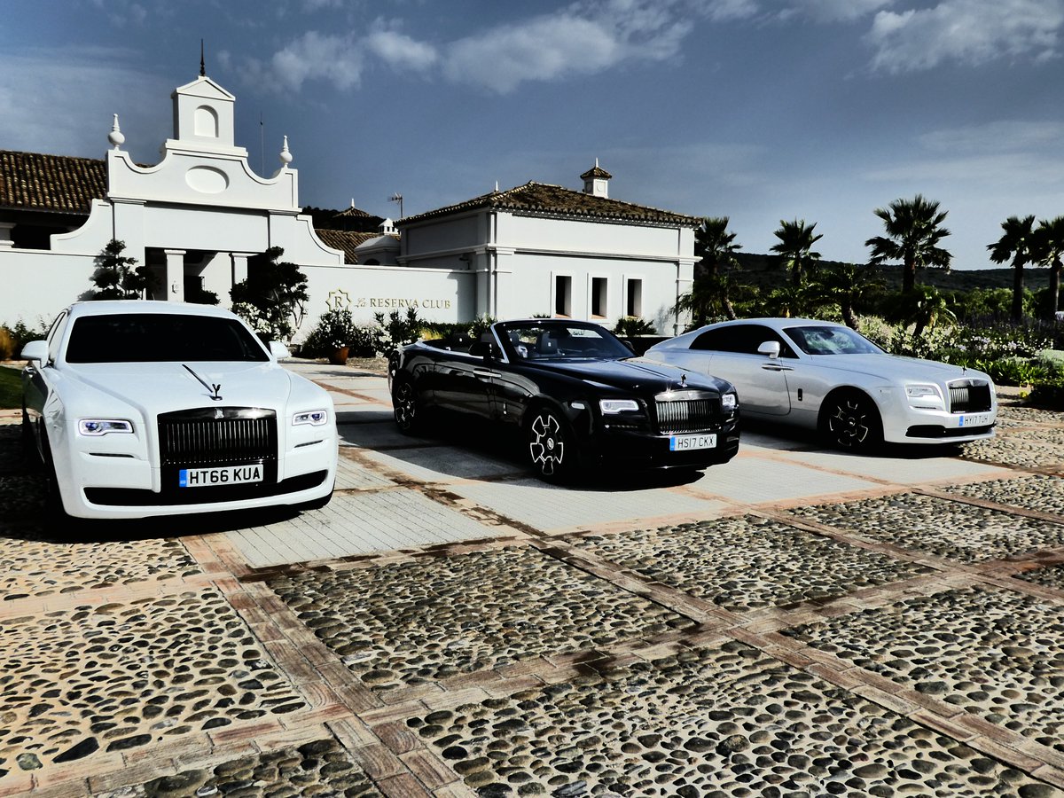 Another year and another set a stunning cars on the Rolls-Royce Hotspot Programme 2017 #marbella #RRHotsport #RRSummer