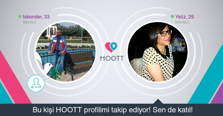 #HOOTTapp HOOTT süper! Takipçilerime gözat hemen. HOOTT ile eğlen! goo.gl/jPUaB0