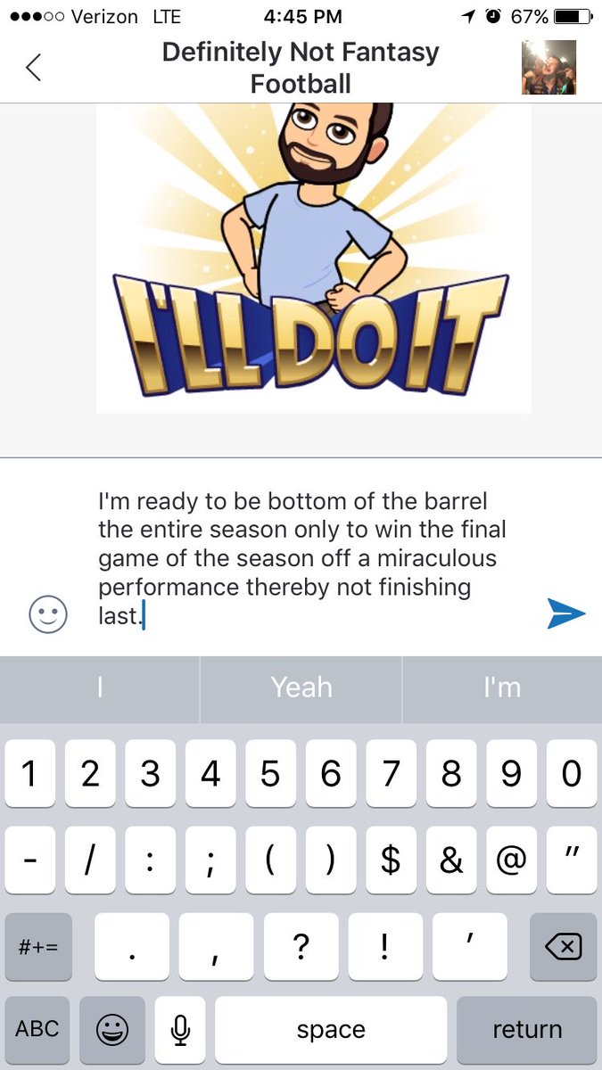 weypowder's tweet image. Fantasy football mood: