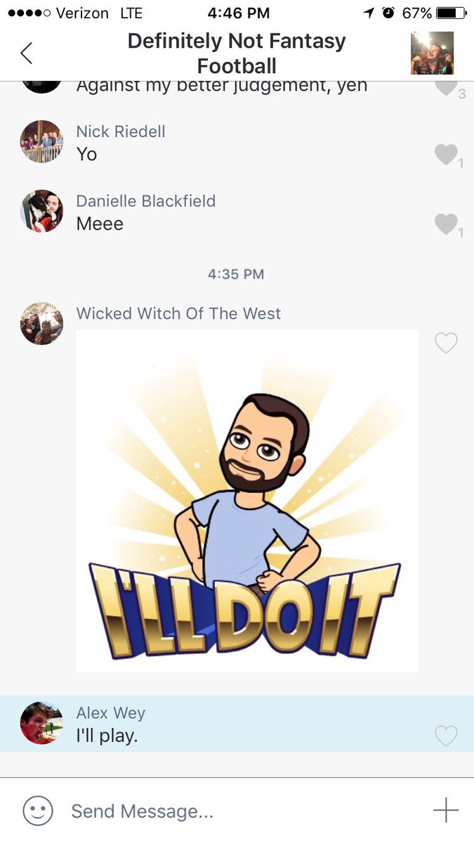 weypowder's tweet image. Fantasy football mood: