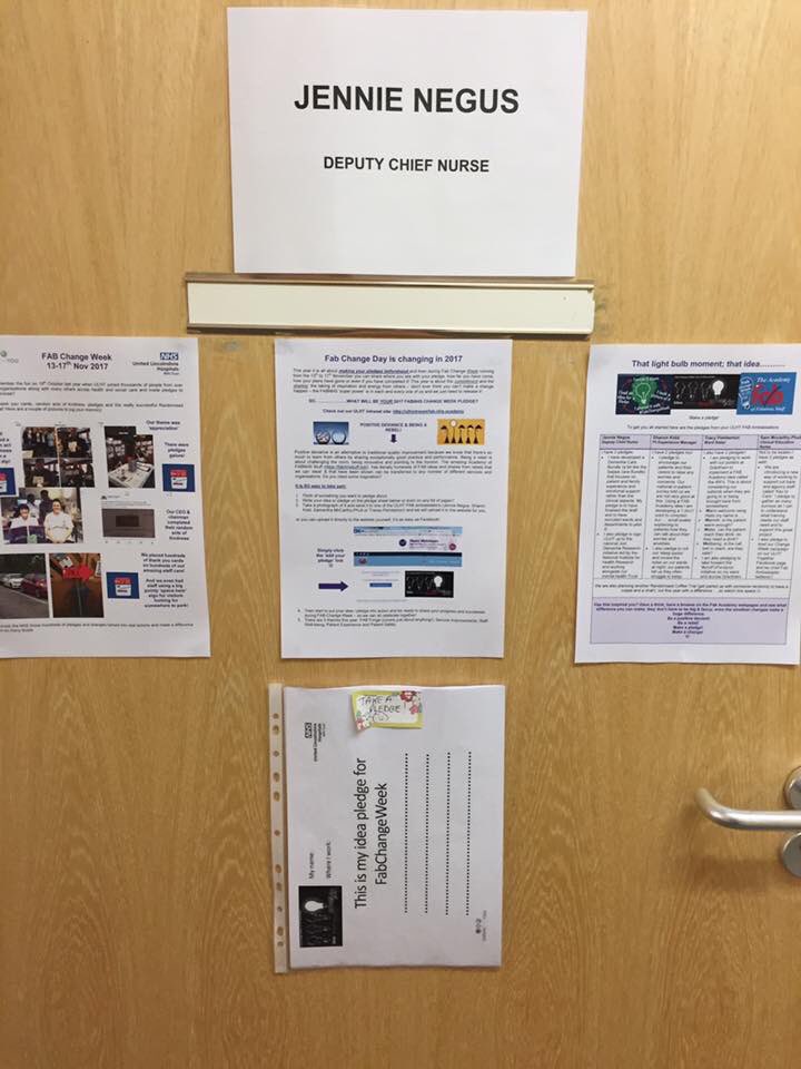 Fabchange2020's tweet image. Do you have an office ? Do you have an office door like @NegusJennie ?? It is simply FAB #FabChangeWeek #TakeAPledge