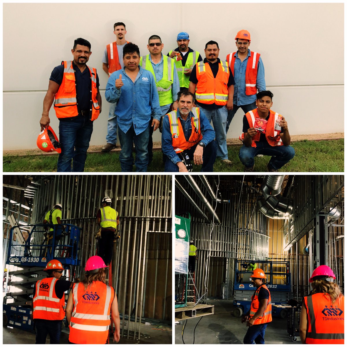 tdindustries's tweet photo. #TDPartners in our Houston office headed out to Service &amp; #Construction jobsites to bring healthy snacks &amp; the spirit of partnership. #GPTW https://t.co/nhcV50MEk1