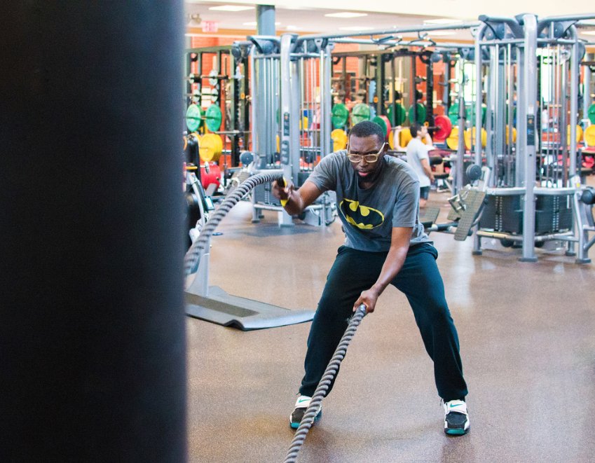 VCURecSports's tweet photo. You don't have to have super powers to be a hero! #CaryStreetGym #FindYourMotion https://t.co/YxObcWc1sT
