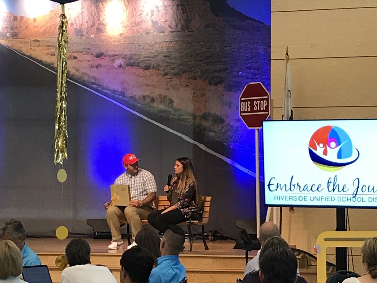 RUSDmath's tweet photo. Maddison Holcomb speaking to the leaders of RUSD about her #RUSDJourney https://t.co/RIP6A1AiQg