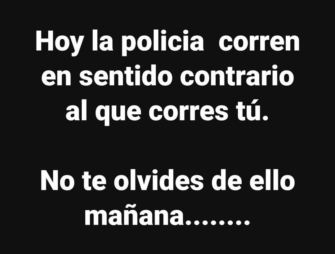 No lo olvides. #Barcelona <a href="/mossos/">Mossos</a> <a href="/barcelona_GUB/">Barcelona Guardia Urbana Bici - Paròdia</a>