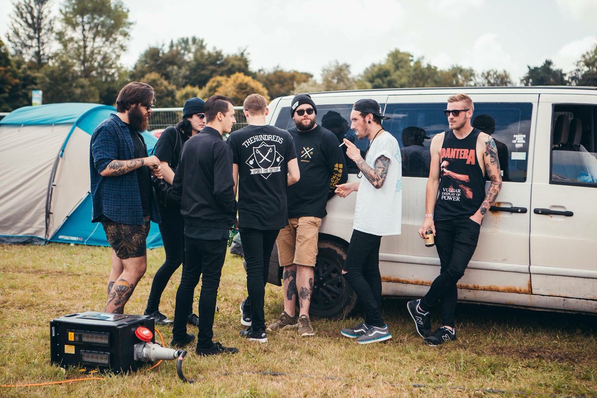 S/O timehop for the Hevy Fest / being a band feels.