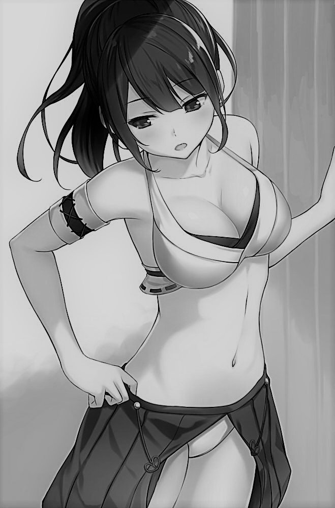 SelflessAngelus's tweet image. Just walking around in mainly her underwear.