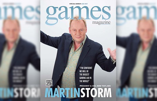 Martin Storm, Pres. &amp; CEO of BMM -"I'm confident we will be the biggest gaming lab in the world" Read full interview bit.ly/2wUbwCN