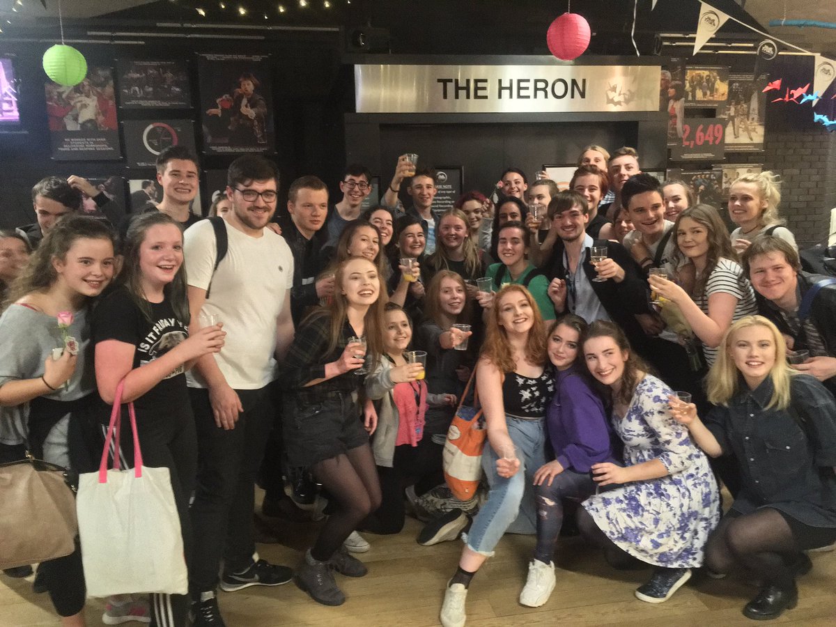 HullTruck's tweet photo. Congratulations to the #OurMutualFriend team for an incredible press night! The largest cast to grace our stage during #Hull2017 https://t.co/r51jju8p2f
