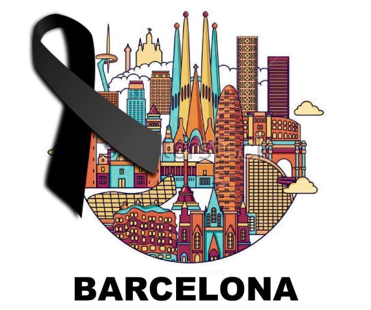 Que triste lo ocurrido en Barcelona que pierden la vida gente inocente, el ser humano se sigue destruyendo a si mismo. #BarcelonaSomosTodos