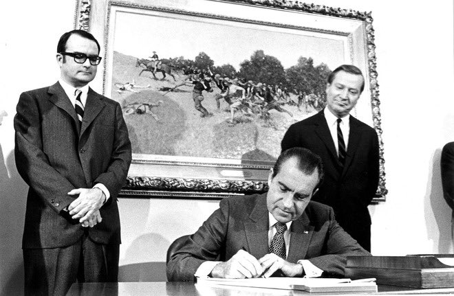On December 31st of 1970, Richard Nixon signed the Clean Air Act into law! #ThrowbackThursday