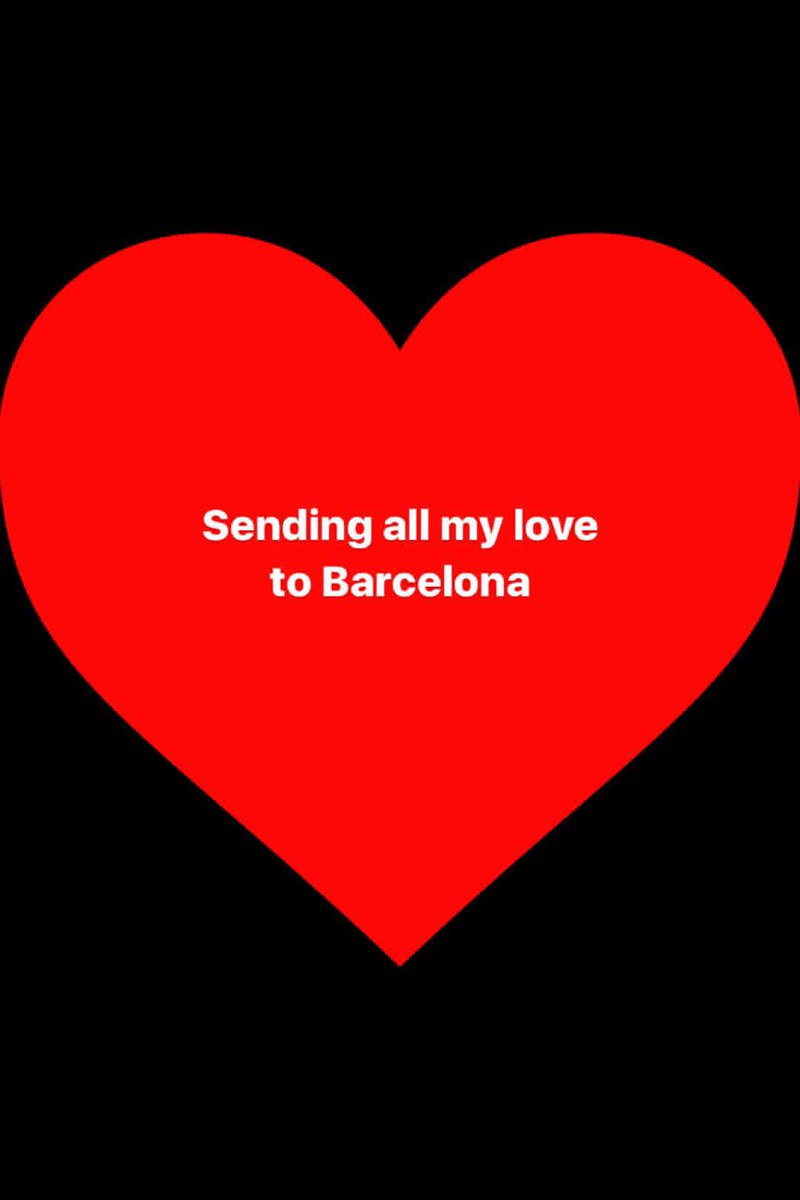 LauraMaranoSP's tweet photo. IG 📰|| "Mandando todo mi amor a Barcelona" (Laura vía Instagram Story) https://t.co/cnfKoJ2X9o