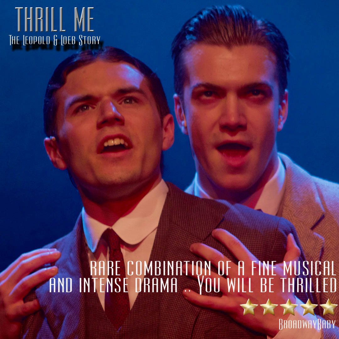 ThrillMeUK's tweet image. Now with SEVEN 5 star reviews don't miss your chance to see the smash hit musical  #edfringe @Cvenues bit.ly/thrillMeEdinbu…