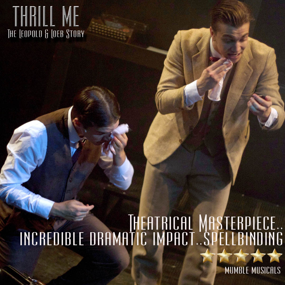 ThrillMeUK's tweet image. Now with SEVEN 5 star reviews don't miss your chance to see the smash hit musical  #edfringe @Cvenues bit.ly/thrillMeEdinbu…