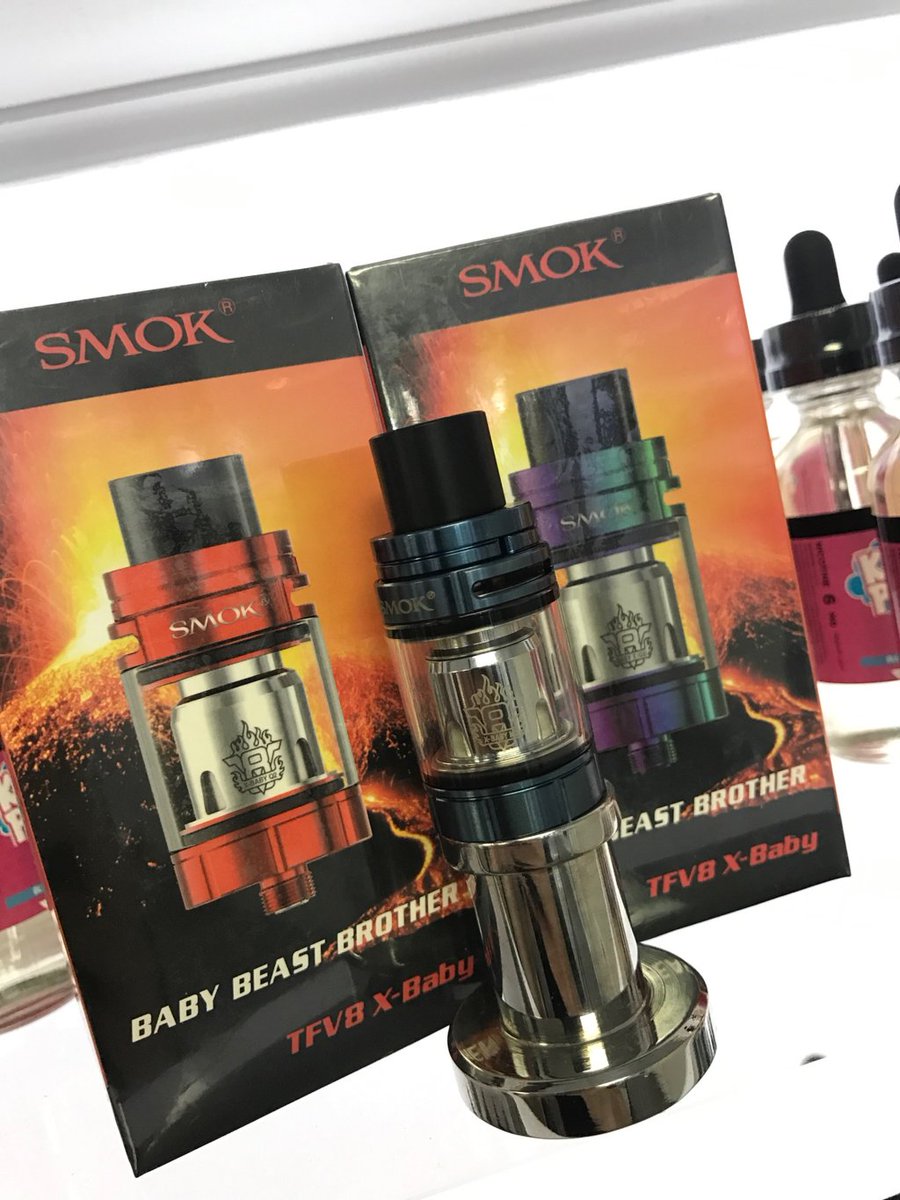 New colors available for the SMOK Baby Beast Brother! Now we have blue, red, gold, black, 7-color, and purple! 🌈 https://t.co/0QUw9gg2WW