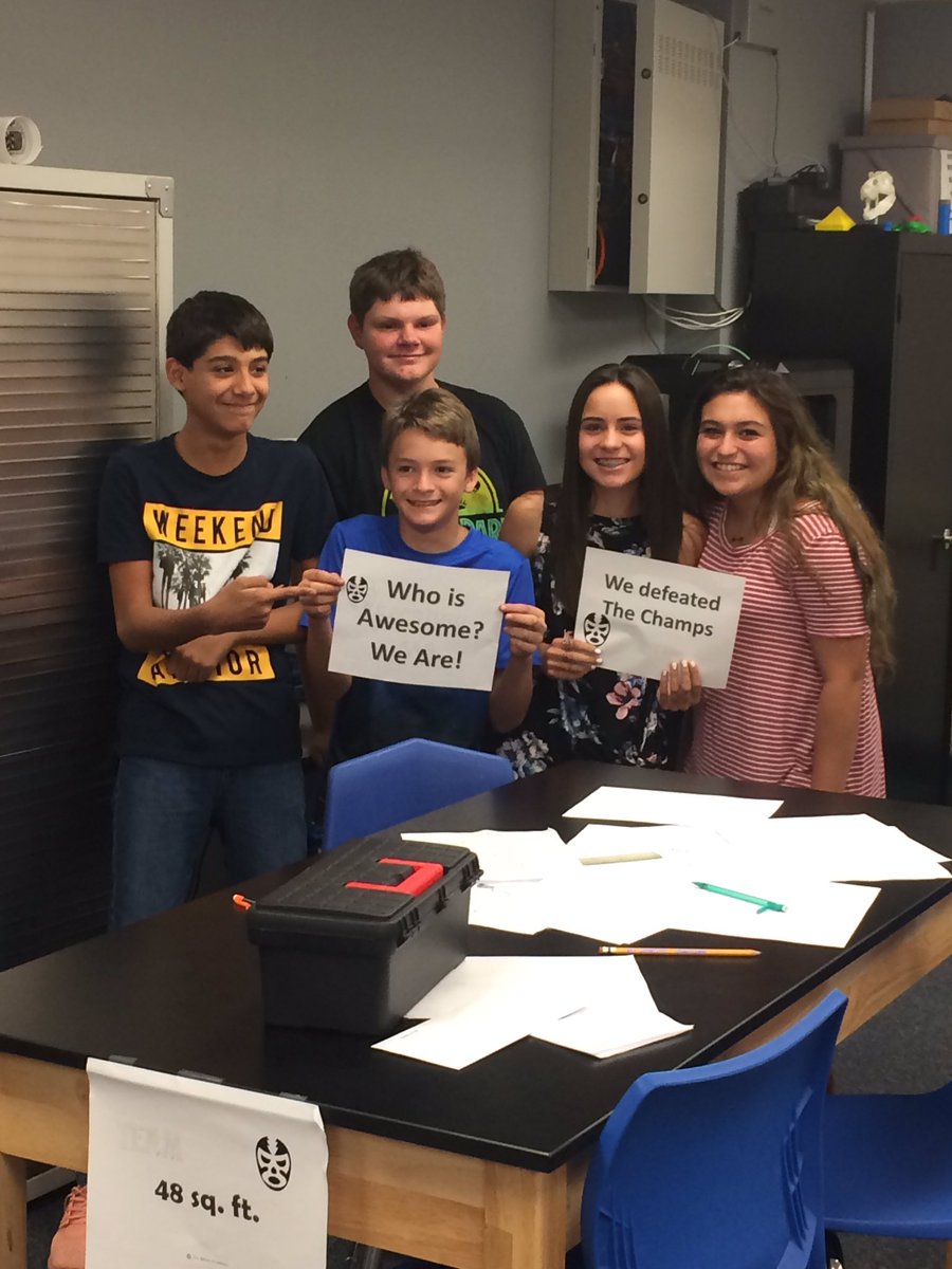 MGould8320's tweet photo. They escaped!!!@WestbrookISD #EscapeClassroom https://t.co/JzARPZbK5B