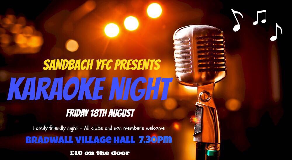 OUR KARAOKE NIGHT IS TOMORROW, tickets on the door, food will be provided. If you would like any more information please contact us 🎤💃🏼🍷🕺🏼🍺🎤