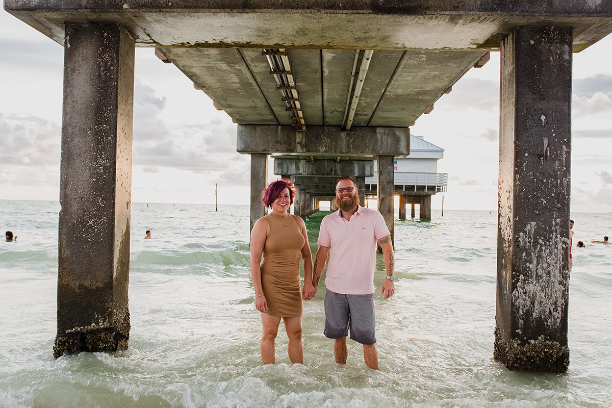 Throwback Thursday...to this past weekend. Wife &amp; I celebrated 21 yrs together where we met at Pier 60 on <a href="/Clearwater_Bch/">Clearwaterbeach</a>. Love this woman!