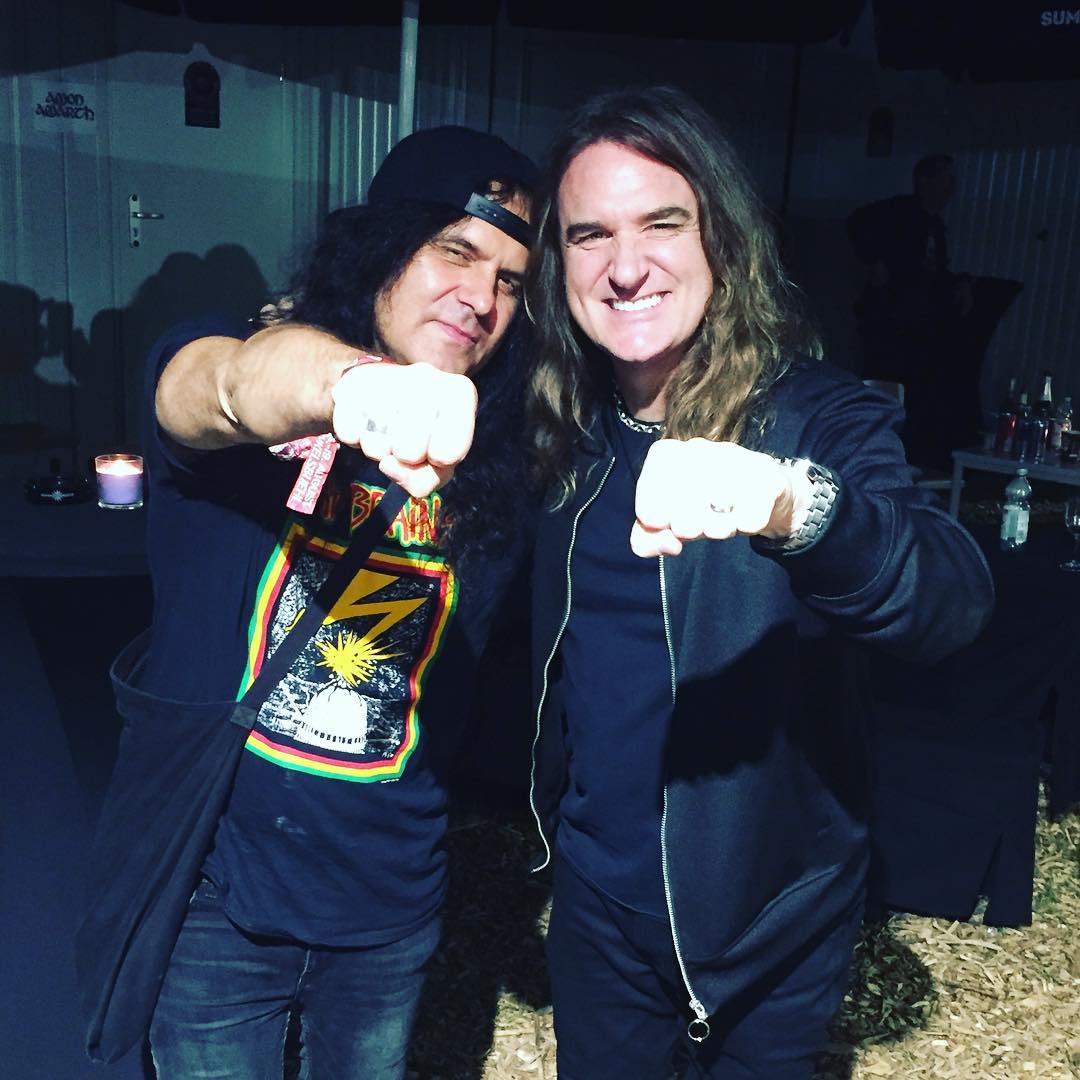 TomaSelf13's tweet photo. LA FOTO👌 #Kreator #Megadeth #Ellefson #Petrozza https://t.co/90b40dkC2d