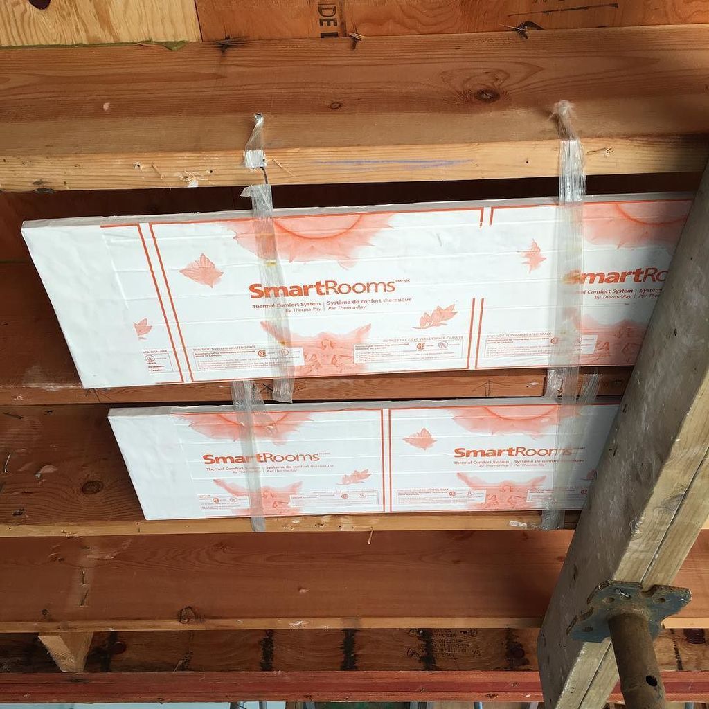 Anyone seen these before? Heating panels encased in drywall then mudded into the ceiling. Only the ceilings become… ift.tt/2wkCsxJ