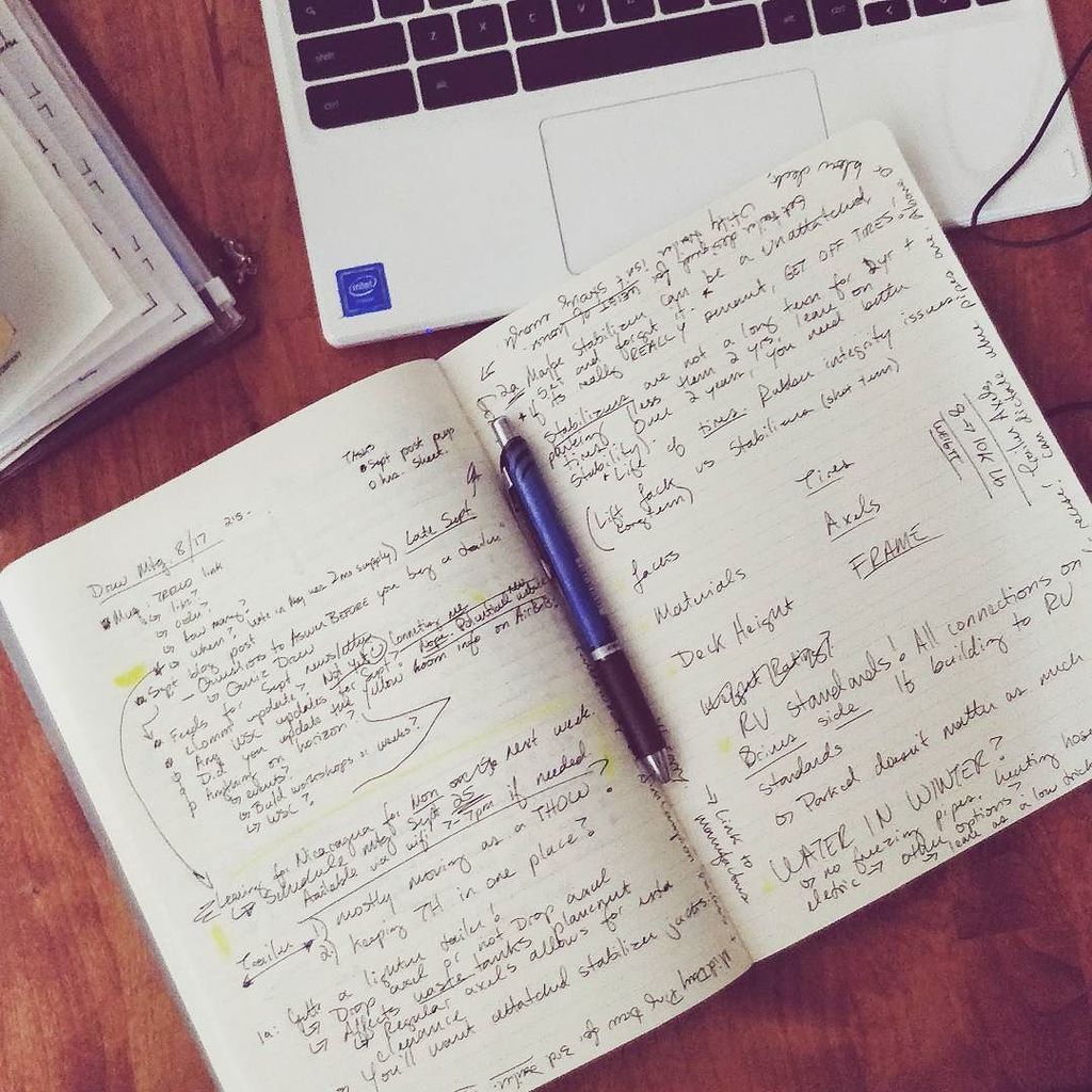 rachelfinder's tweet photo. I promise I can read these project notes!!! 😂😂😂 * * * #entreprenuerlife #notetaking #alloverthepage #laptoplifestyle #projectnotes #getitdo… https://t.co/wFKyvDZOLd