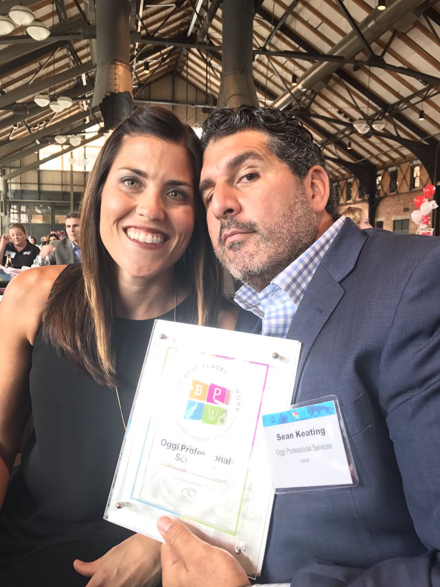 OggiPro's tweet photo. #CFO &amp; #CEO made a #MSPBJBestPlaces! https://t.co/g0JXtNgxDZ