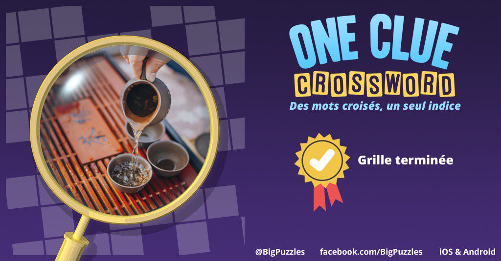 J'ai terminé une grille de mots croisés dans One Clue Crossword.
onecluecrossword.com #OneClueCrossword