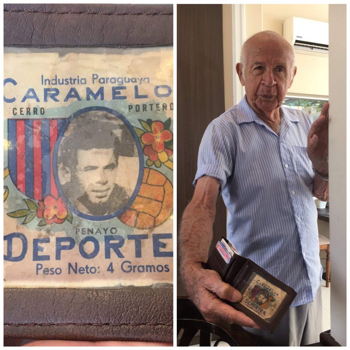 Gilberto Penayo, goleador del fútbol paraguayo en 1960 con <a href="/CCP1912oficial/">Club Cerro Porteño</a> y campeón en 1961 y 1963. Merece ser homenajeado este sabado!!