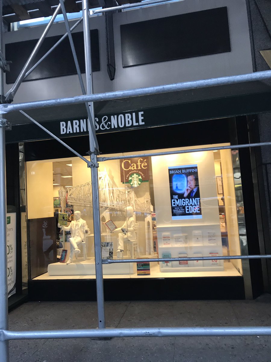 Niamh_Greene's tweet photo. @brianbuffini @BuffiniCompany Amazing to see this New York Times bestseller in Barnes &amp; Noble @BNBuzz 5th Ave, NYC. Selling out fast! https://t.co/OkwaRZ4Vjz