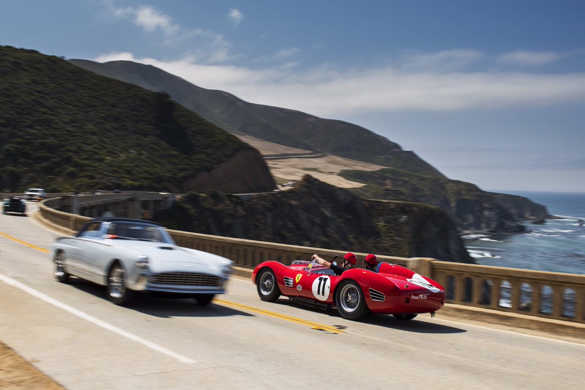 Motor1com's tweet photo. A few pics from the Tour d'Elegance at #MontereyCarWeek. Stay tuned for our full gallery! @PebbleConcours https://t.co/y4v74qSyvD