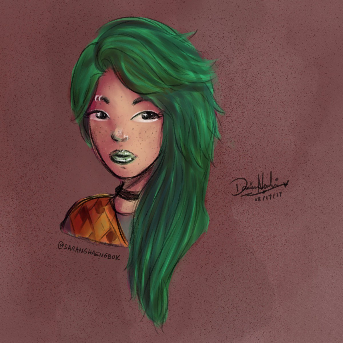 saranghaengbok's tweet image. Drawing from last night or I suppose early this morning since it was like 5am... #art #clipstudiopaint #surfacepro2 #digitalart #originalart